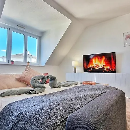 Apartament Mon Amour-chic-garage-fibre-rbnb Colmar