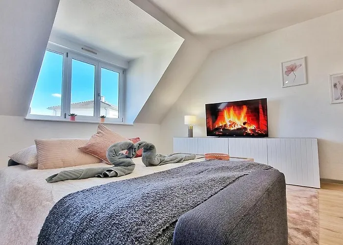 Apartman Mon Amour-chic-garage-fibre-rbnb Colmar